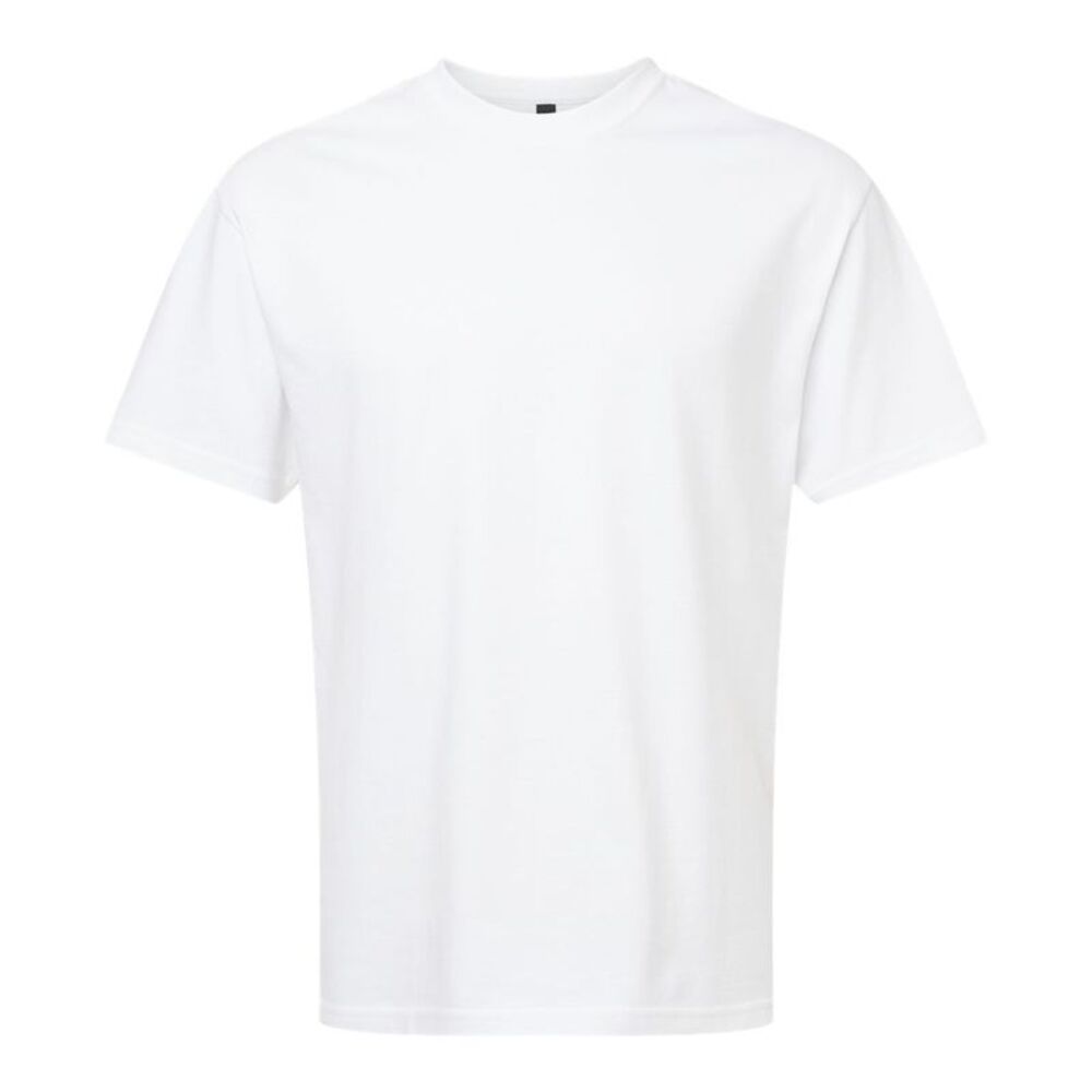 Gildan Unisex Adult Hammer Maxweight Cotton Blend T-Shirt / White